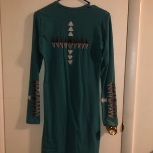 Funky embroidered dress